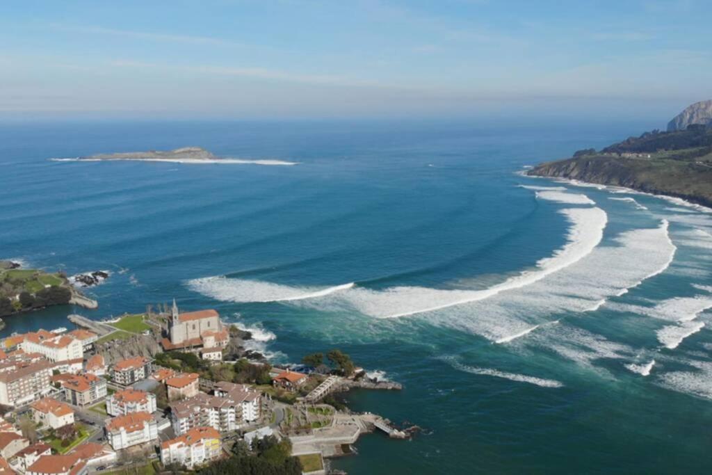 Vive El Puerto De Mundaka Con Parking Gratuito!!! Lägenhet Exteriör bild