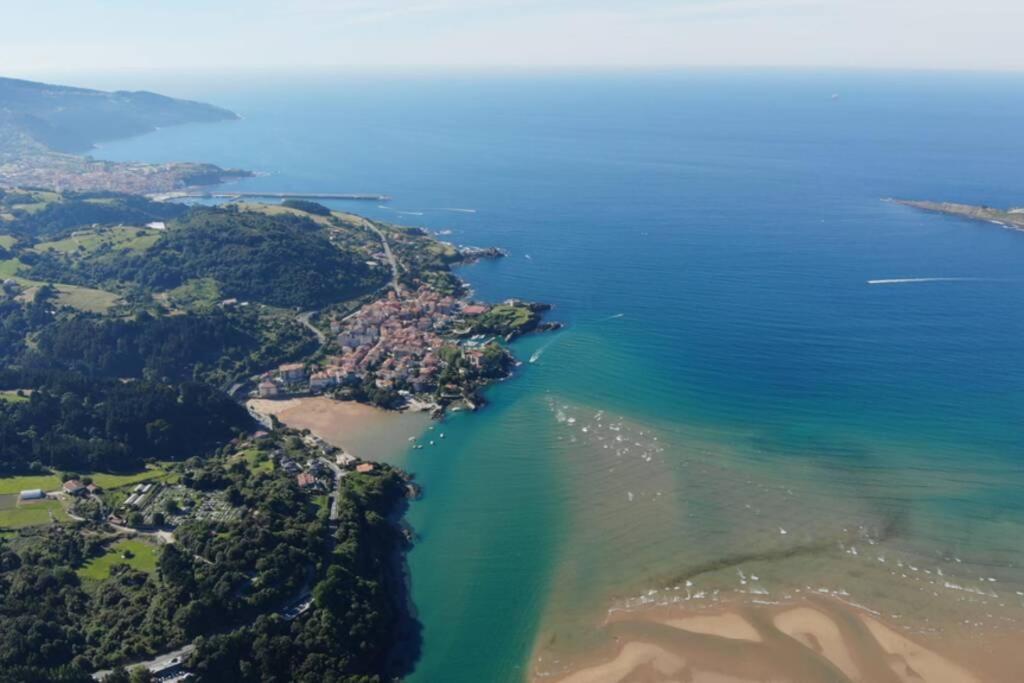 Vive El Puerto De Mundaka Con Parking Gratuito!!! Lägenhet Exteriör bild